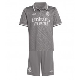 Real Madrid Derde tenue Kids 2024-25 Korte Mouw (+ Korte broeken)